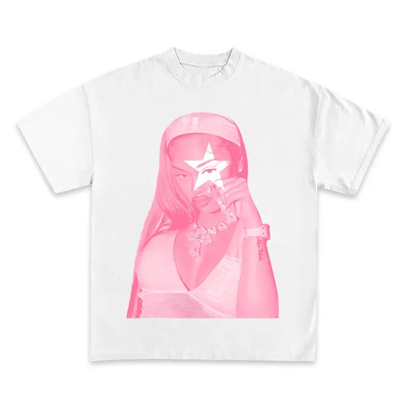 Lattoo Pink Vibe T-Shirt - Trendy and Stylish Statement Tee