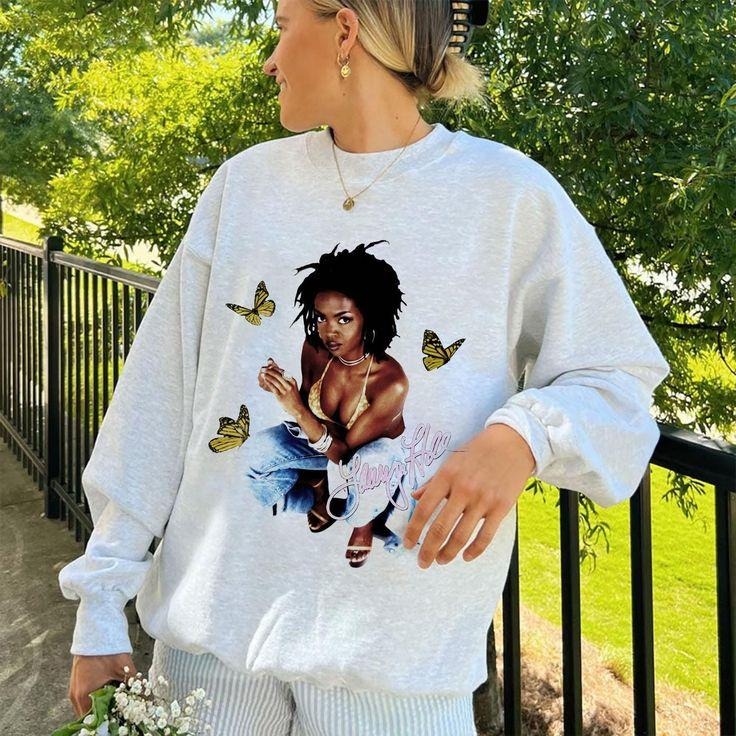 Lauryn Hill Album Sweatshirt, Retro 90s Lauryn Hill Sweater, Lauryn Hill Album Sweatshirt , L