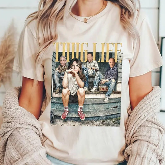Law And 0rder Thug Life T Shirt, 90s Movie Graphic Tee, Special Victims Unit, Unisex Short Sleeve Tee Shirt, Casual Clothing