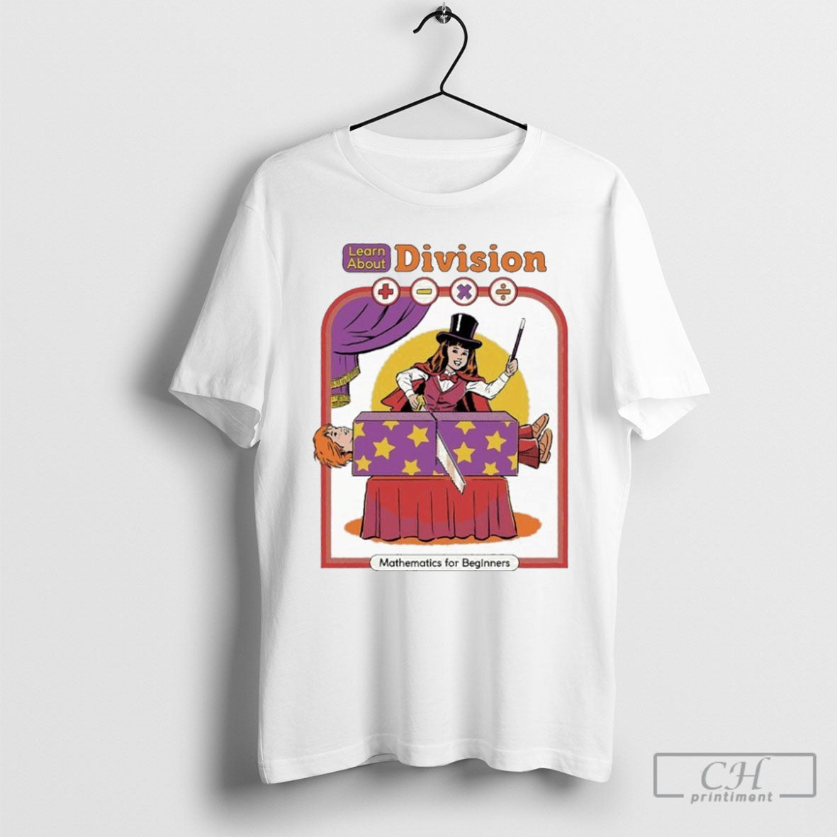 Learn About Division Mathematics For Beginners Tee Shirts