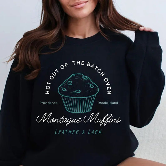 Leather & Lark Sweatshirt, Butcher Blackbird Hoodie, Brynne Weaver Inspired, Smut Gift, Book Merch, Dark Romance, Bookish Unisex Soft Comfort Crewneck Pullover Long Sleeves Graphic Fabric Sweater