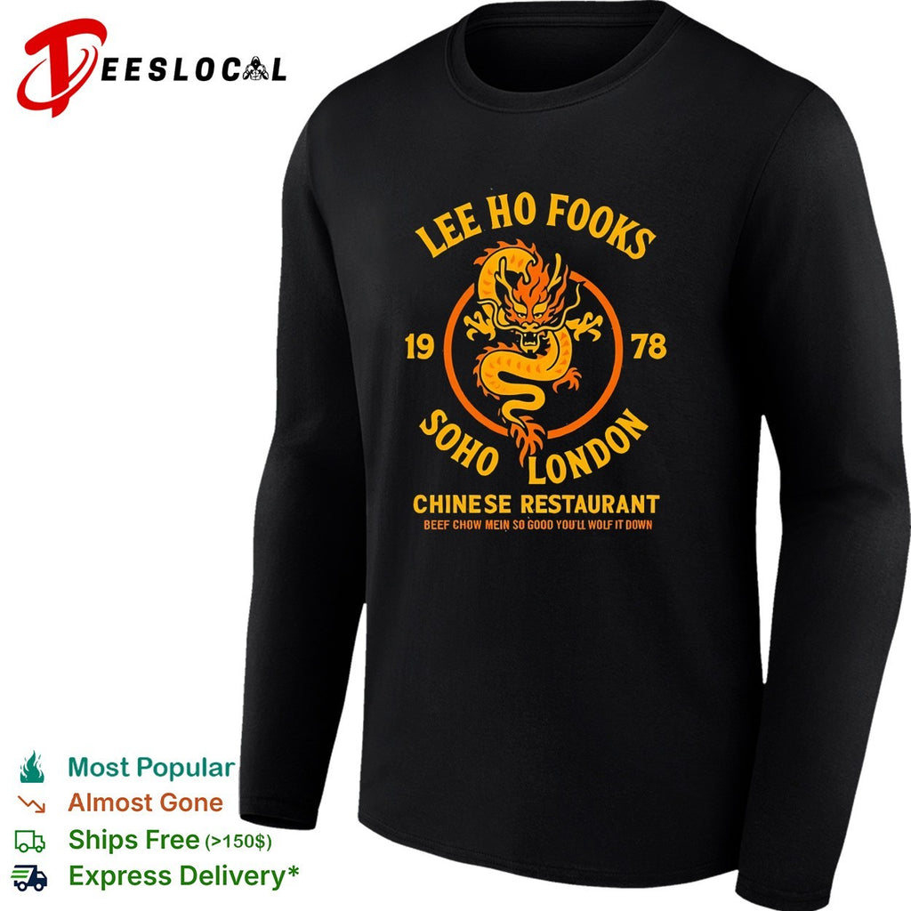 Lee Ho Fooks Chinese restaurant Soho London 1978 shirt