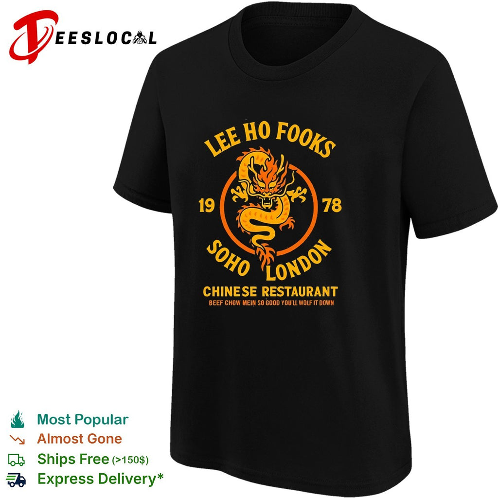 Lee Ho Fooks Chinese restaurant Soho London 1978 shirt