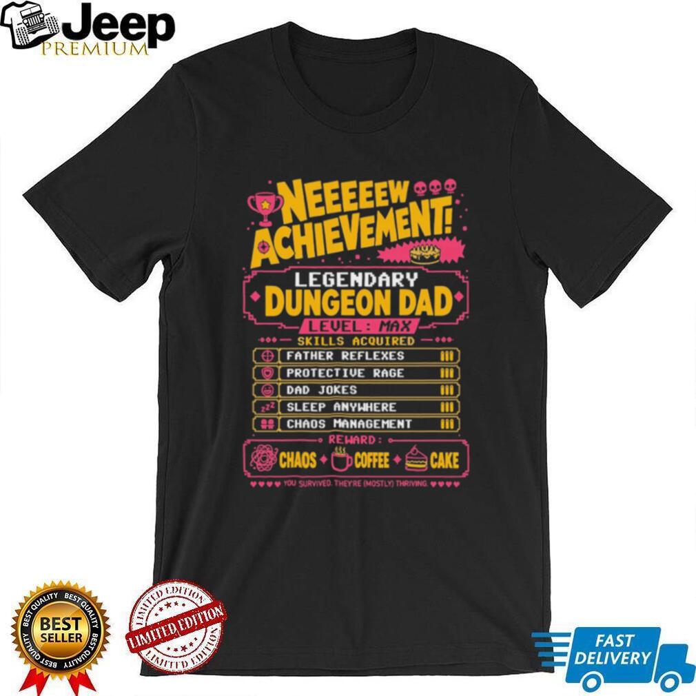 Legendary Dungeon Dad New Achievement Father’s Day shirt