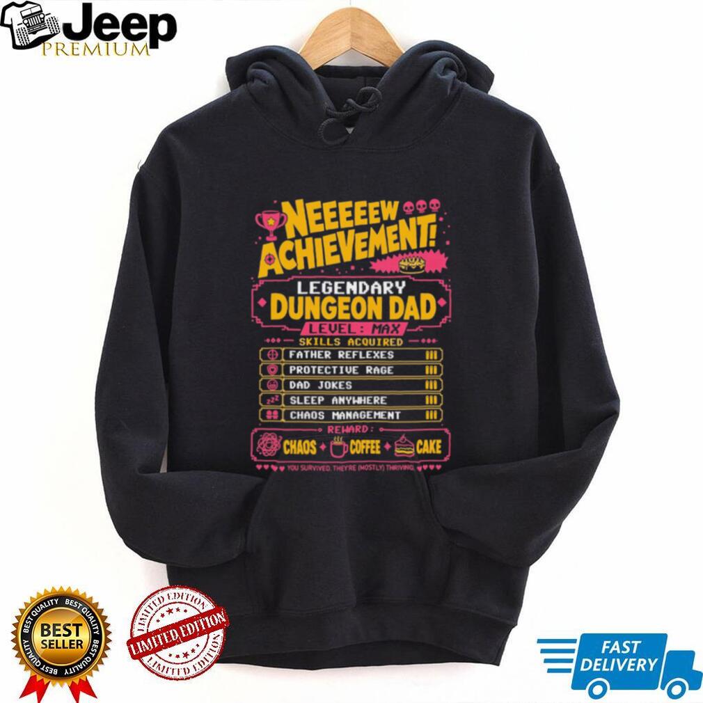 Legendary Dungeon Dad New Achievement Father’s Day shirt