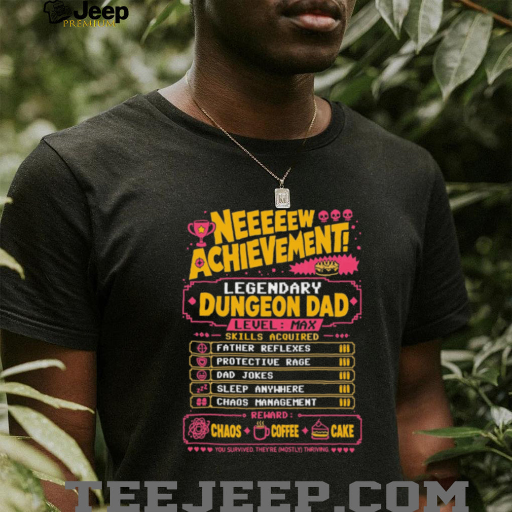 Legendary Dungeon Dad New Achievement Father’s Day shirt