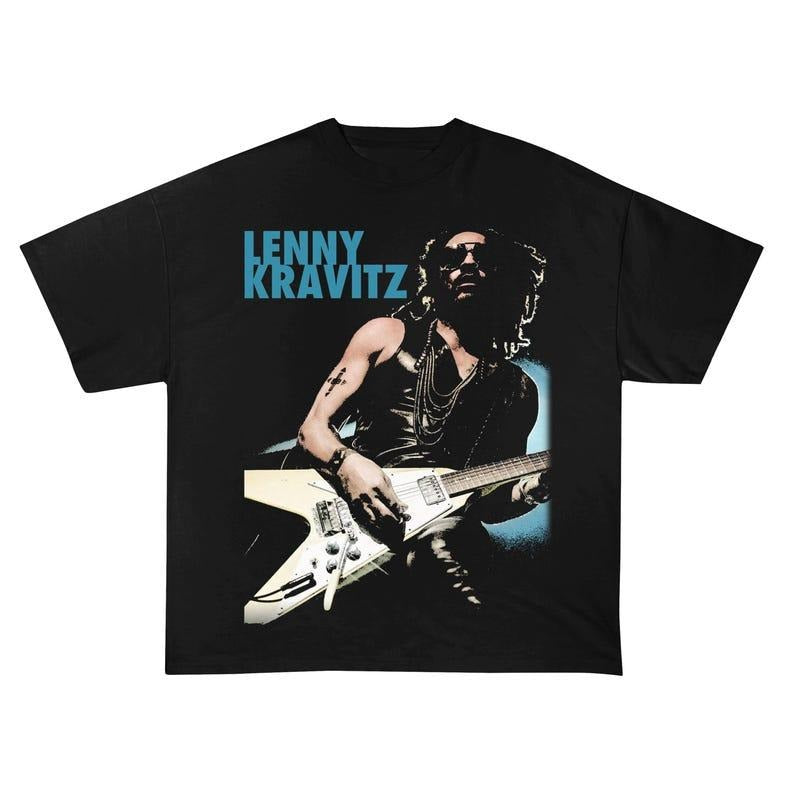 Lennyy 2025 Tee, Kravitz Tour Shirt, Fan Gift, Unisex T-Shirt