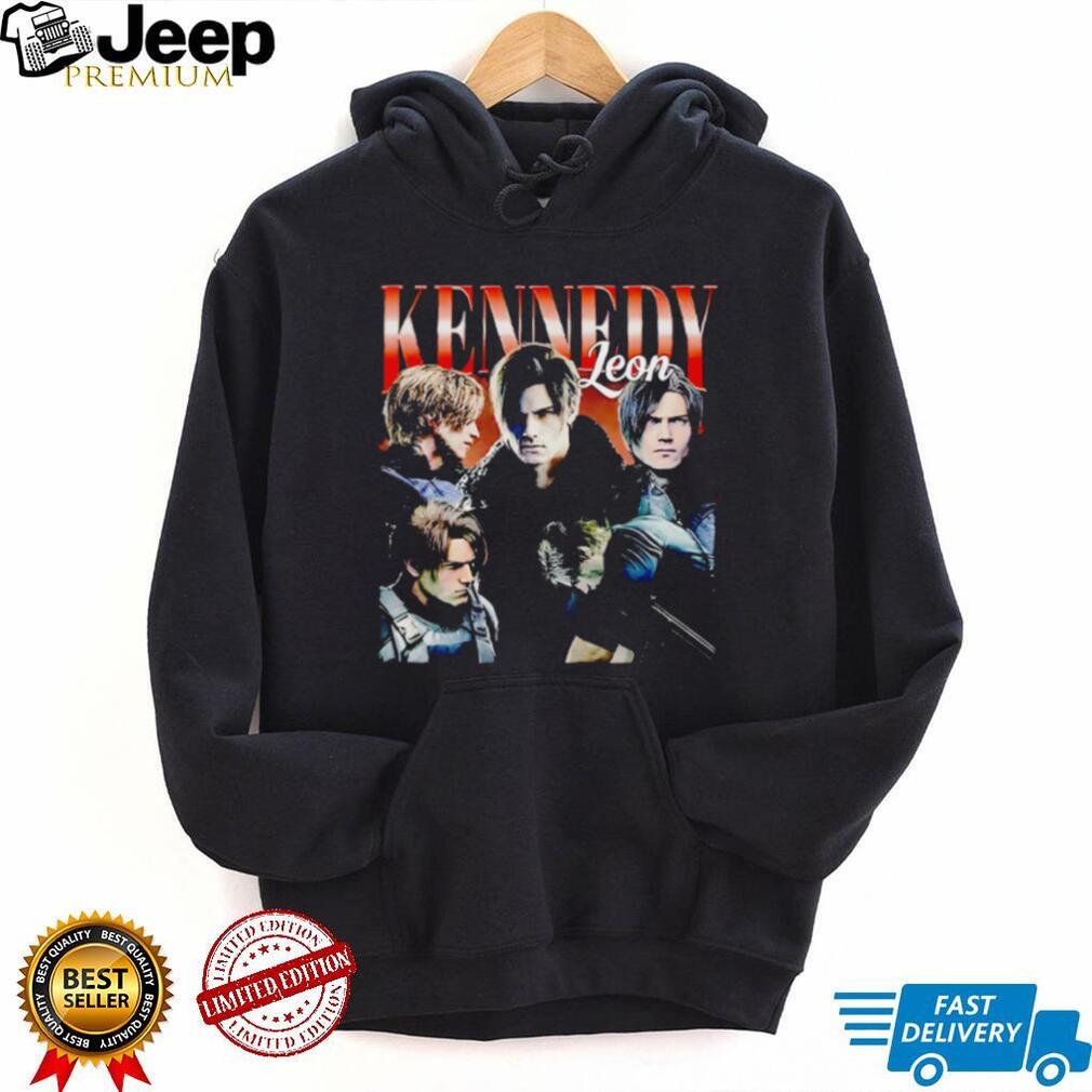 Leon S. Kennedy Resident Evil Vintage 90s Bootleg Style Anime T shirt