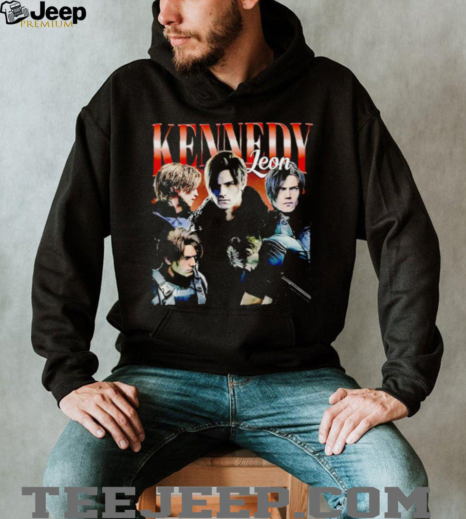 Leon S. Kennedy Resident Evil Vintage 90s Bootleg Style Anime T shirt