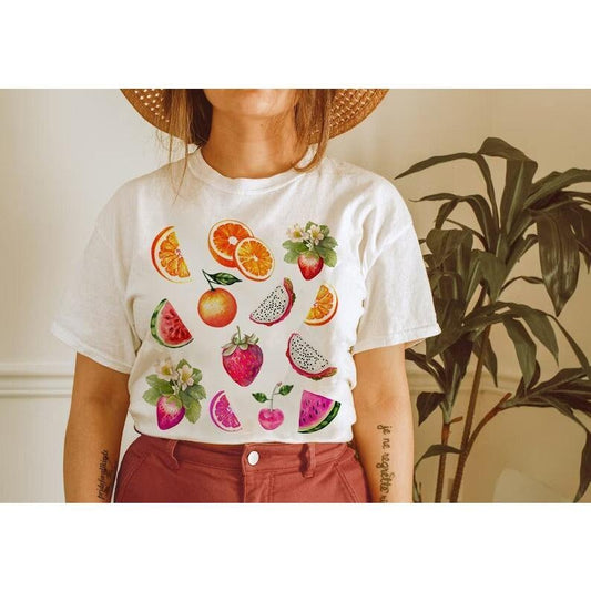 Lesbian Fruits T Shirt Hoodie Sweater Lesbian Subtle Lesbian Clothes Sapphic Femme Lesbian Subtle Pride Lesbian Bachelorette Funny Lesbian Shirt