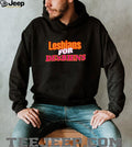 Lesbians For Desbiens Pride LGBTQ Funny Typography T Shirt