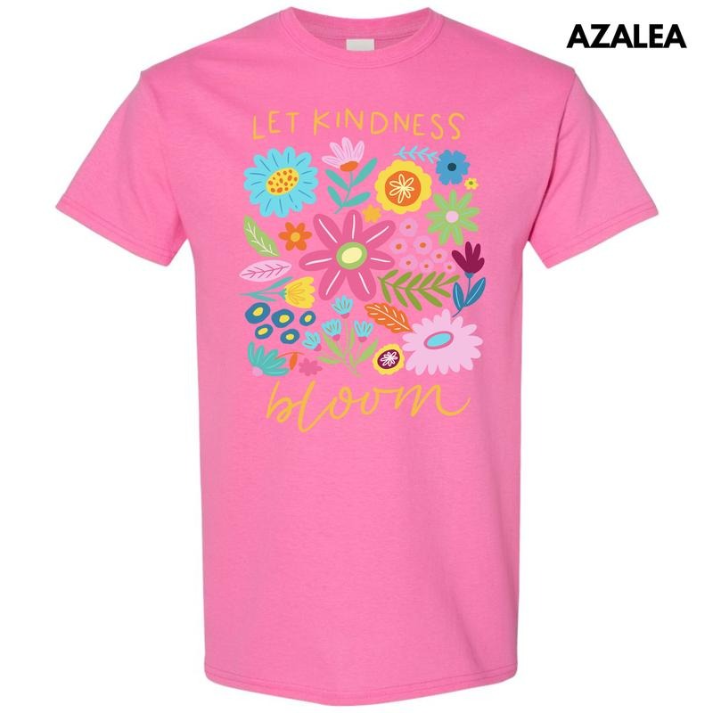 Let Kindness Bloom Gildan Short Sleeve T-Shirt 'NLB' Hoodie, Sweatshirt | WearSparks.com