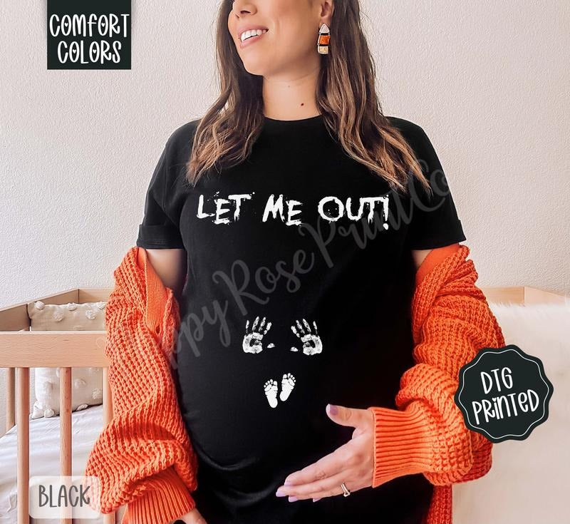 Let Me Out Shirt Comfort Colors, Trendy Women's Tshirt