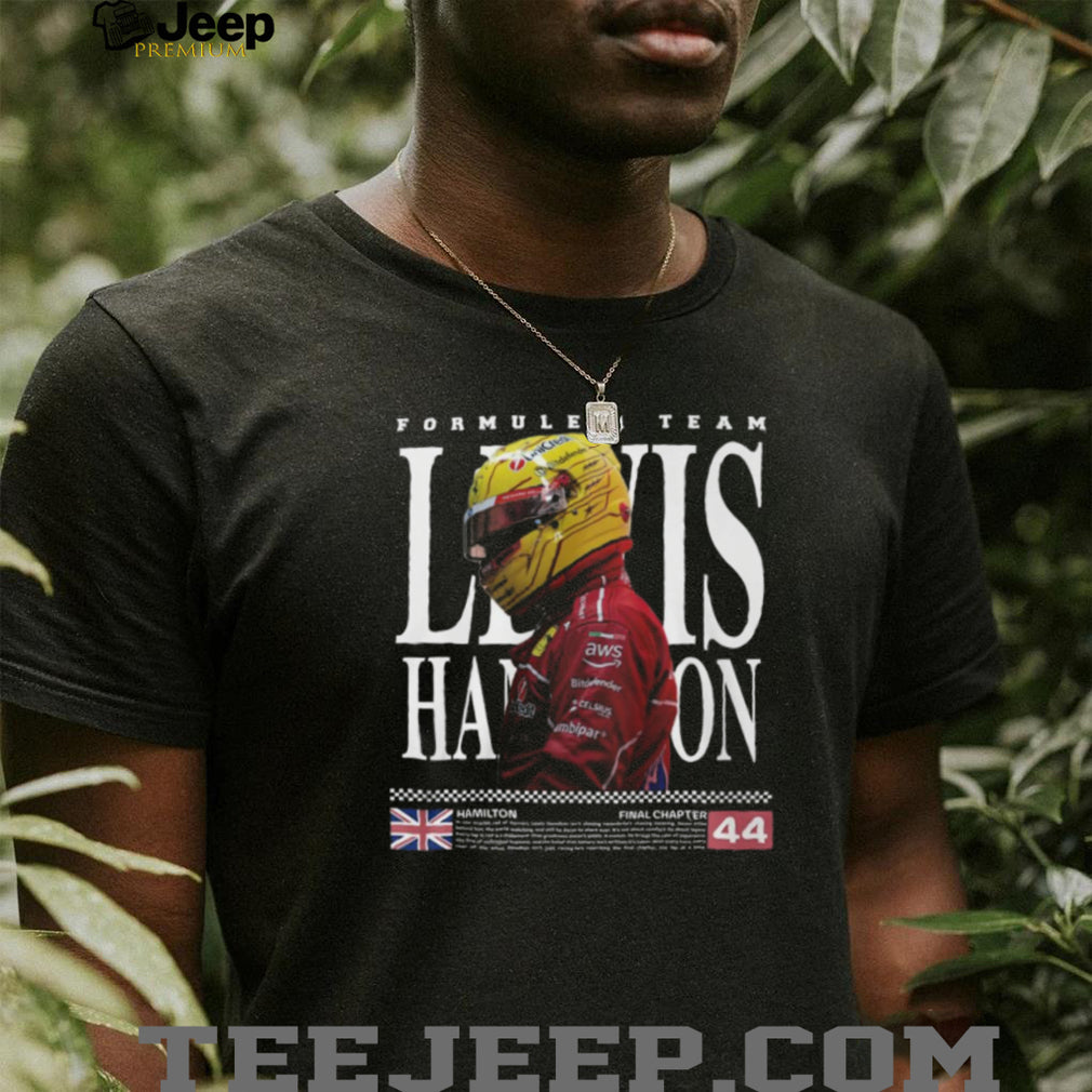 Lewis Hamilton Formula 1 Team Final Chapter Ferrari Era Tribute T Shirt