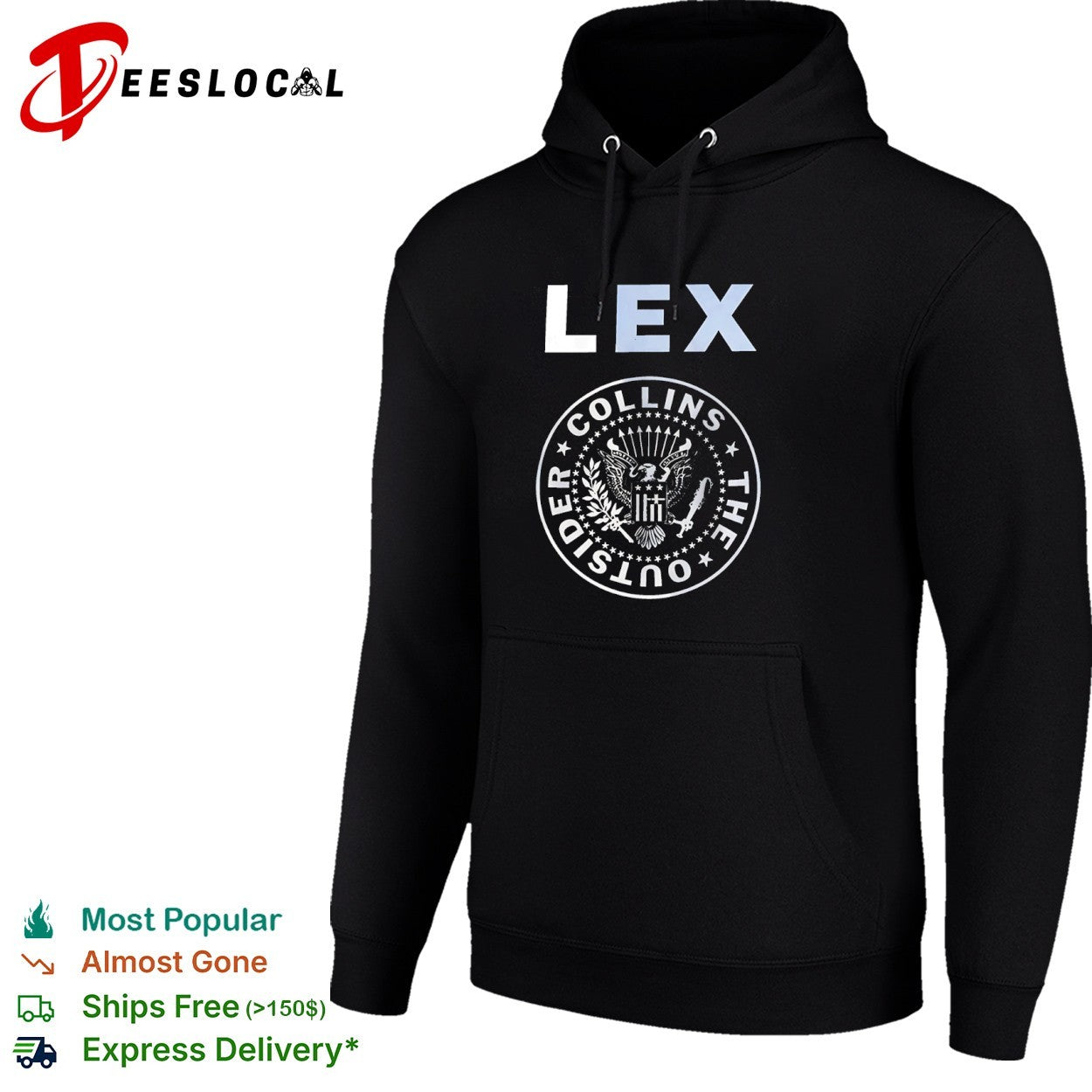 Lex Collins The Outsider Seal Logo shirt