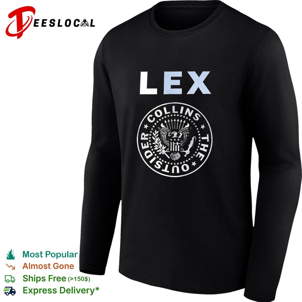 Lex Collins The Outsider Seal Logo shirt
