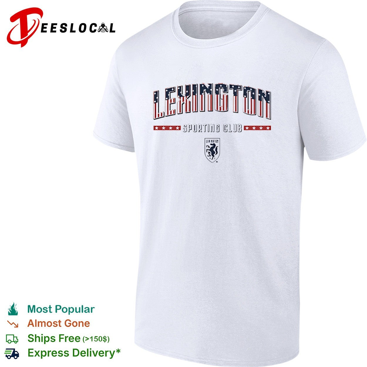 Lexington Sporting Club logo shirt