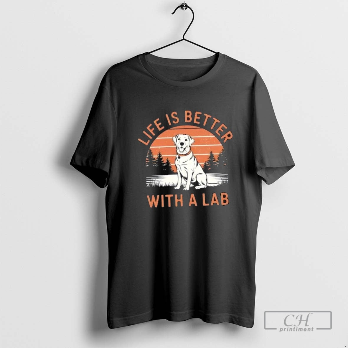 Life Is Better With A Labrador Dog Vintage