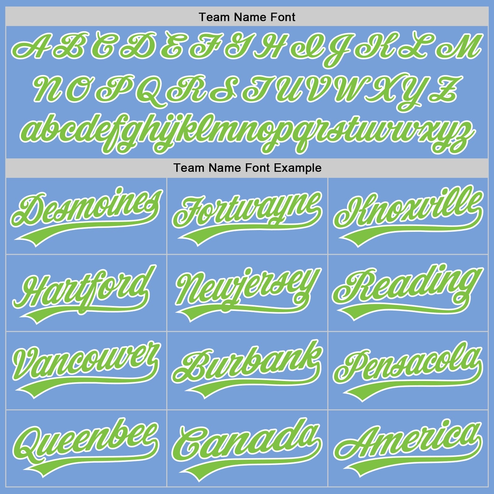 Custom Light Blue Neon Green-White Authentic Baseball Jersey
