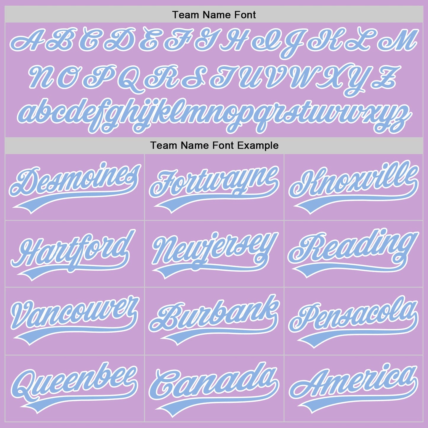 Custom Light Purple Light Blue-White Authentic Baseball Jersey