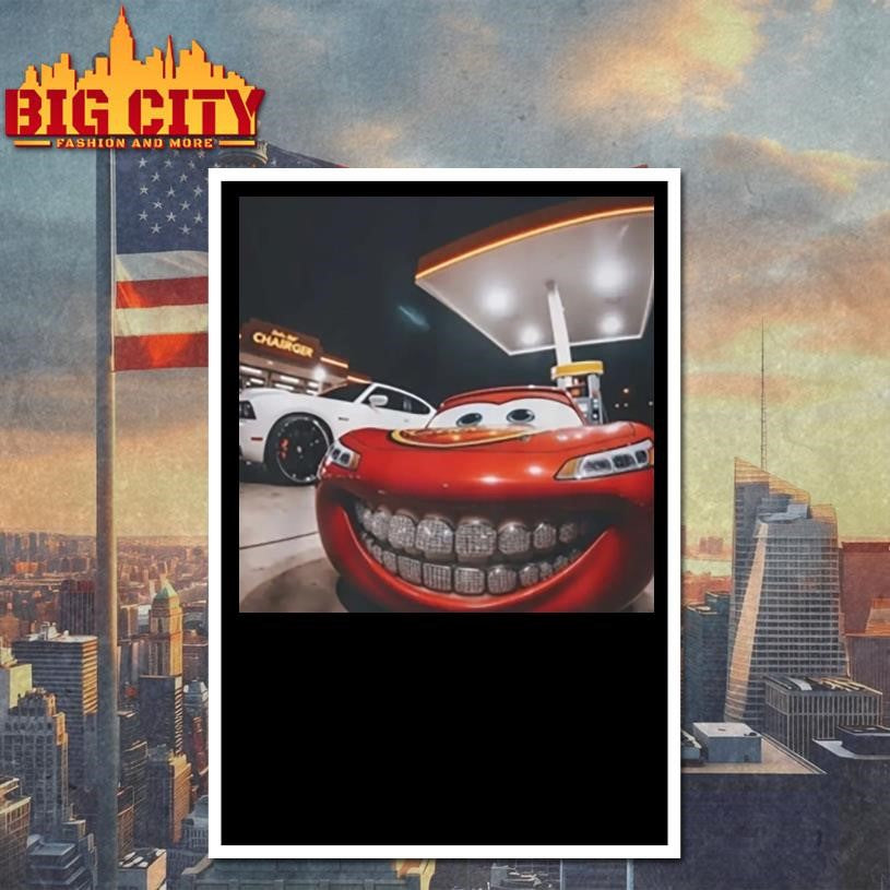 Lightning Mcqueen Grillz Shirt