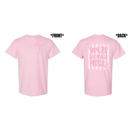 Like Really Pretty Coquette Gildan Short Sleeve T-Shirt 'NLB'