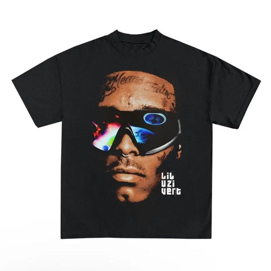 Lil Uzi Vert Jumbo Face Vintage Graphic Tee, Rare Hip Hop Big Face Shirt ,Iconic Rapper Fashion, Vintage Style Concert Merch