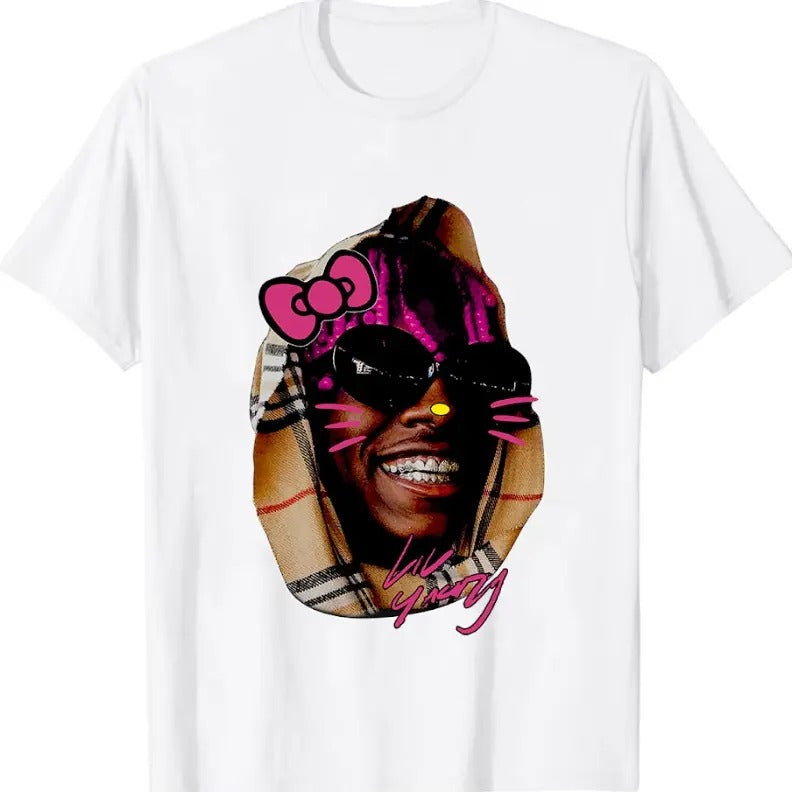 Lil Yatchy Kitty Cute T-SHIRT Rap Tee Concert Hip Hop Shirt, Gift For Fans Hoodie, Sweatshirt | WearSparks.com