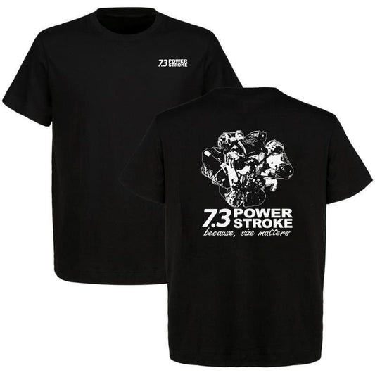 Limited 7.3 Power 2-Sided Shirt Car Parts Shirt 90s Styled Ford Shirt Mens Cotton, Gift for Men for Woman, Casual Top for Unisex Menswear Graphic Tee