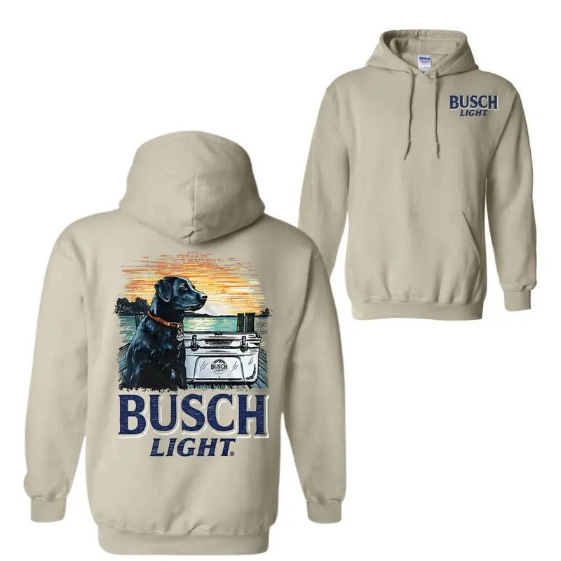 Limited Busch Light Men Best Friend Hoodie Sweatshirt T-Shirt, Beer Lover Graphic Tees, For Men, For Women | WearSparks.com