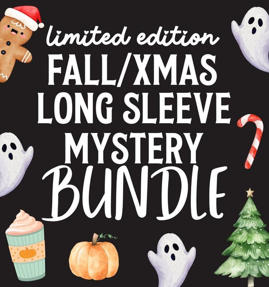 Limited Edition Long Sleeve Comfort Colors Tshirt Mystery Bundle