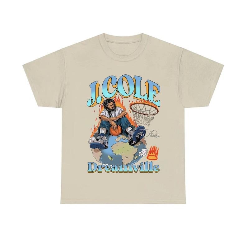 Limited J Cole Dreamville Vintage T-Shirt, Gift For Women and Man Unisex T-Shirt