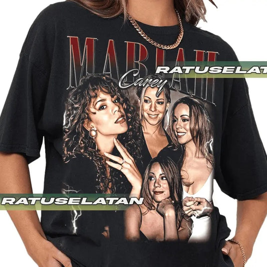 Limited Mariah Carey Vintage Shirt, Gift For Woman And Man Unisex T-Shirt, Unisex Cotton Graphic Tee Shirt Sweatshirt, Hoodie, Comfort Colors