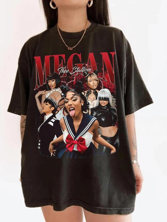 Limited Megan Thee Stallion Shirt Tour 2024, Vintage Megan Thee Stallion 90s Shirt, Rapper Megan Thee Stallion Tour 2024 Clothing