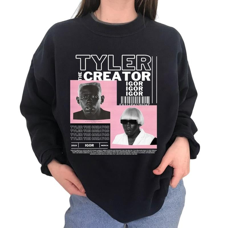 Limited TYLER THE CREATOR T Shirt,  90s Vintage TYLER THE CREATOR Bootleg Tee, unisex shirt Hoodie Sweater