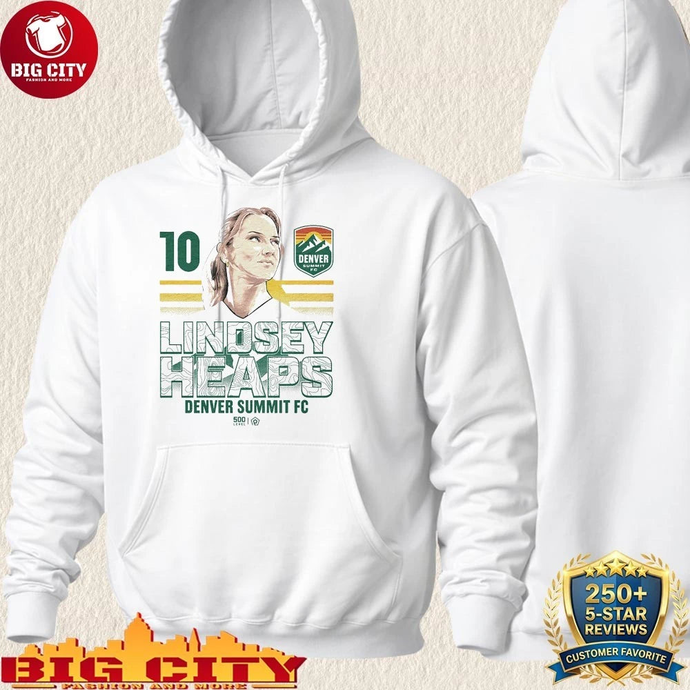 Lindsey Heaps 10 Denver Summit FC Vector shirt