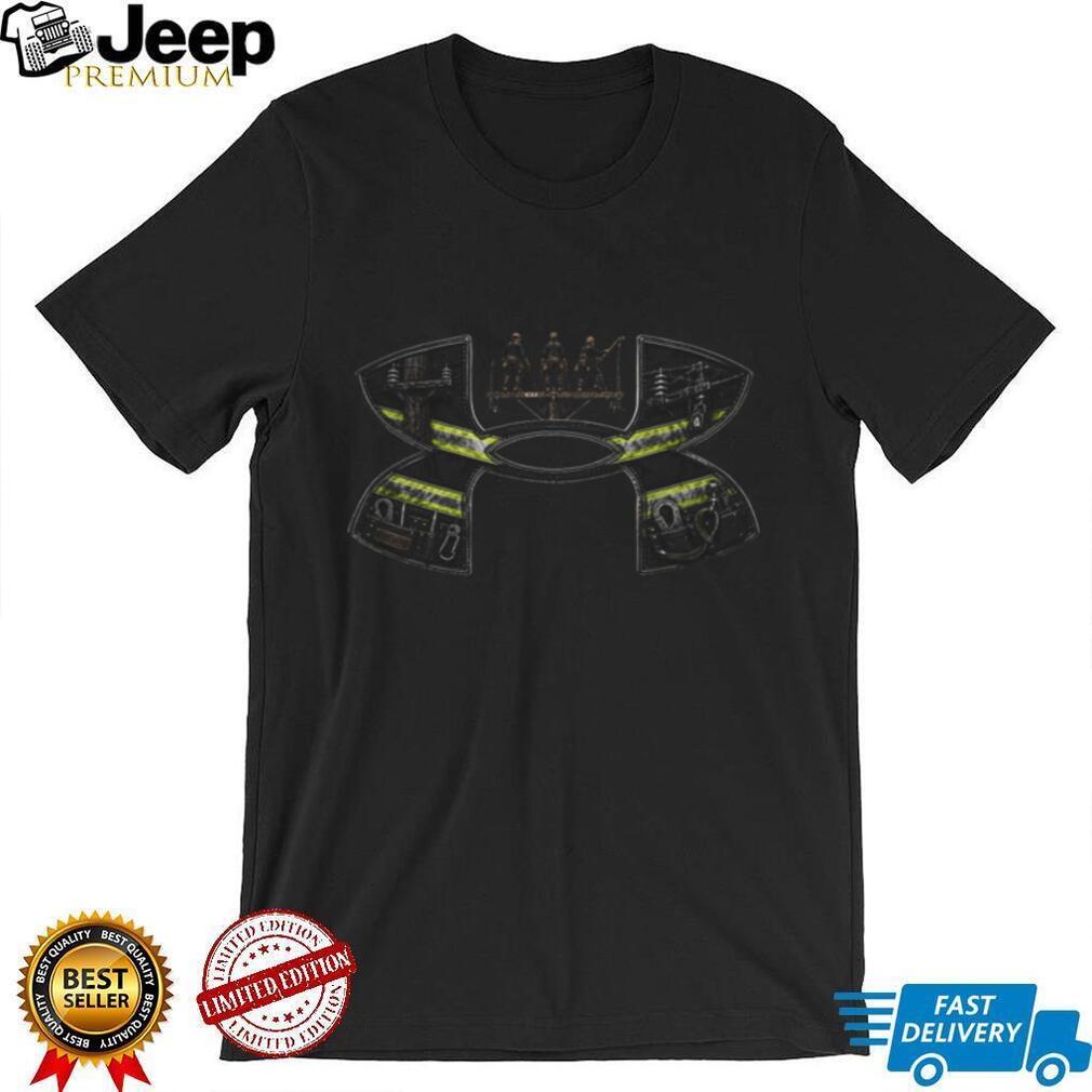 Lineman Power Utility Worker Electrical Crew Safety Gear Shirt