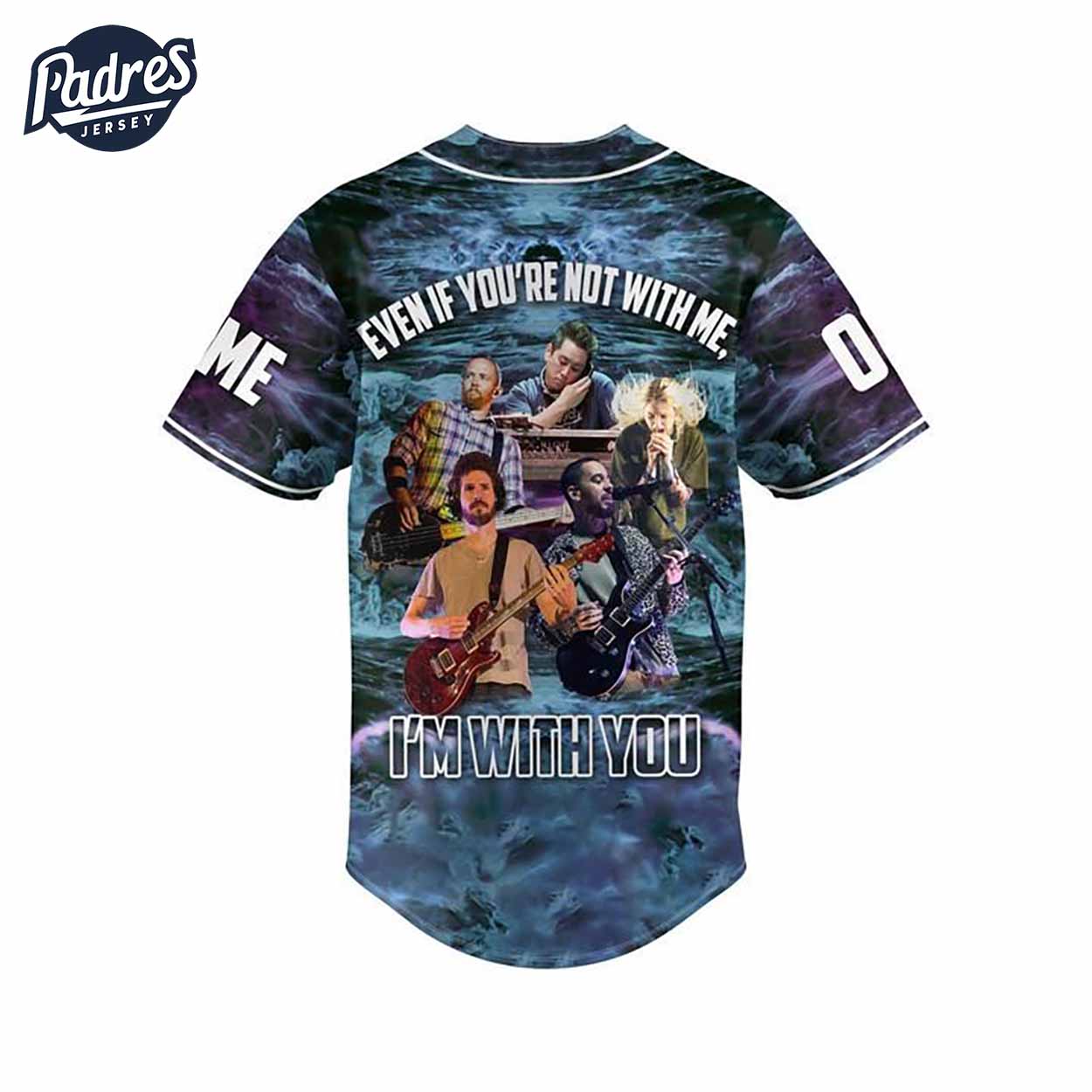 Linkin Park From Zero World Tour Custom Baseball Jersey - Padres Jersey Oasis: Elevate Your Baseball Style Game