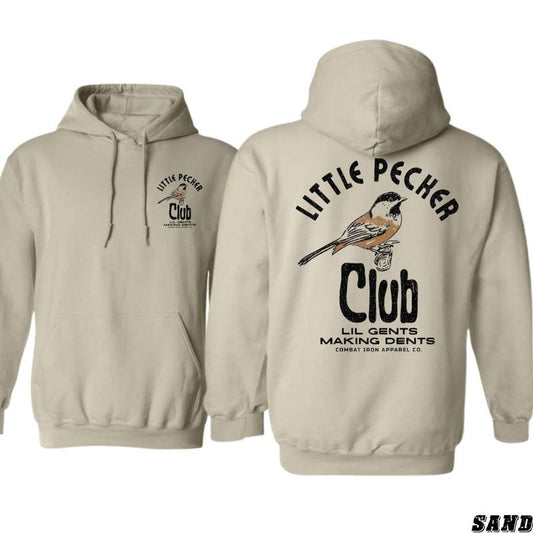 Little Pecker Club Hoodie - Vintage Bird Design, Perfect for Quirky Style Lovers, Ideal for Casual Comfort, Warm and Trendy, Unisex Hoodie for Men and Women Menswear Sweaters