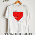 Live Fast Eat Ass Heart Graphic T Shirt Edgy Y2K Aesthetic T Shirt