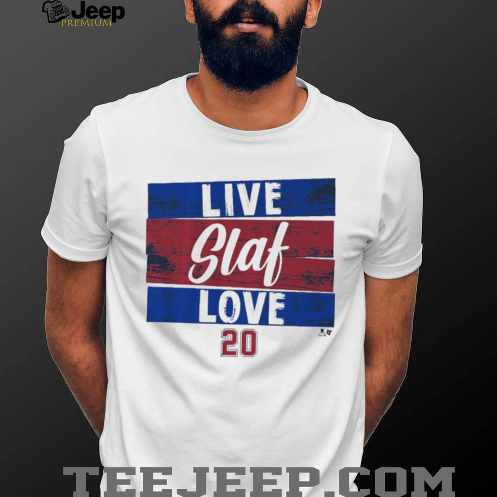 Live Slaf Love 20 Hockey Fan Retro Aesthetic Unisex T Shirt