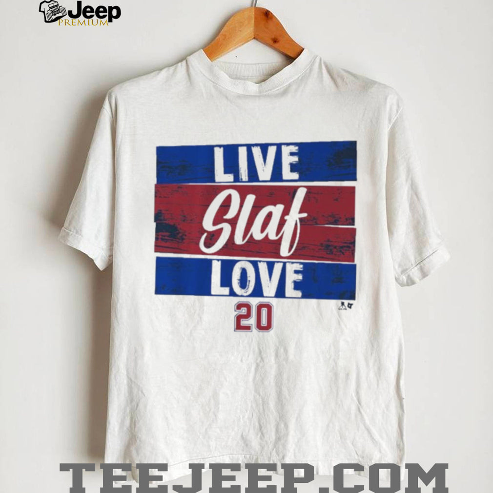 Live Slaf Love 20 Hockey Fan Retro Aesthetic Unisex T Shirt
