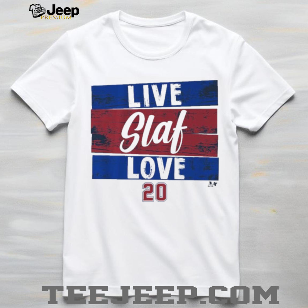 Live Slaf Love 20 Hockey Fan Retro Aesthetic Unisex T Shirt