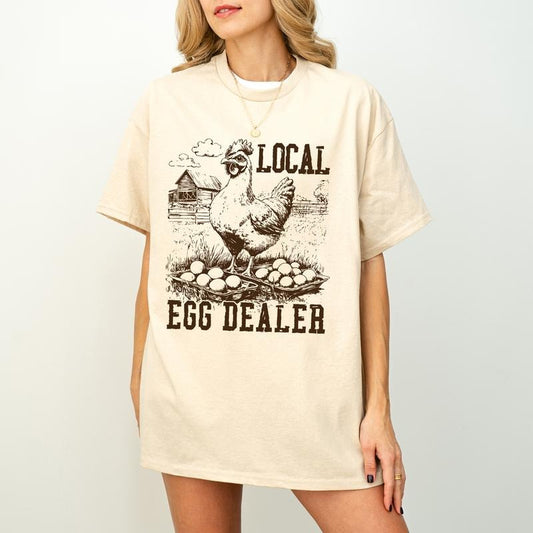 Local Egg Dealer Shirt Sweatshirt Hoodie, Retro Funny Chicken Shirt, Funny Easter png, Trendy Chicken Lover Shirt, Chicken Lady Shirt, Farmhouse Chicken Shirt