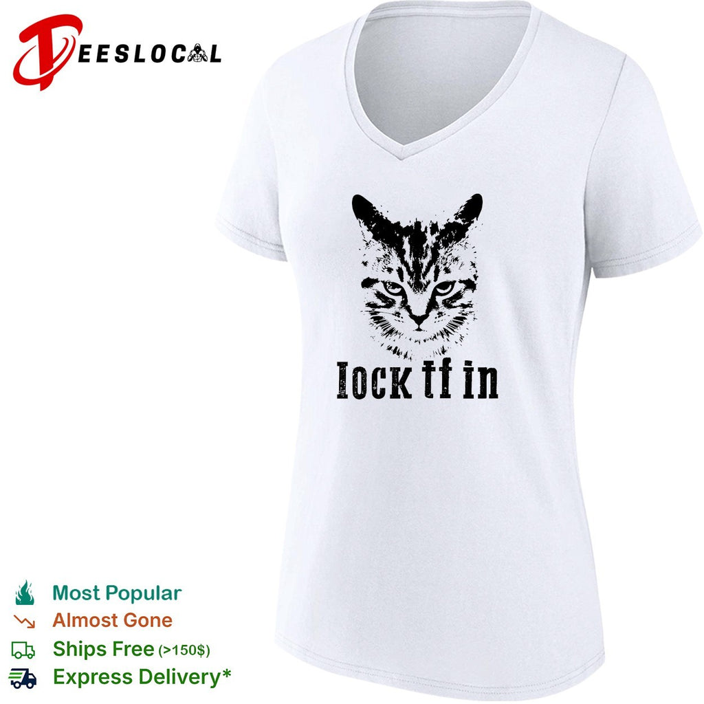Lock tf in cat shirt