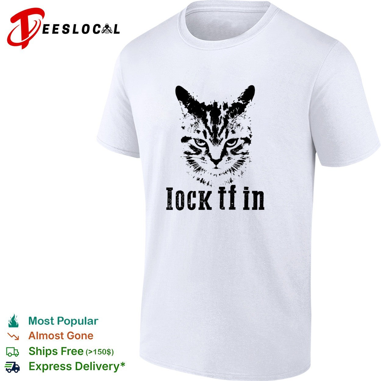 Lock tf in cat shirt