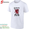 Lockerbie Pub lion crest shirt