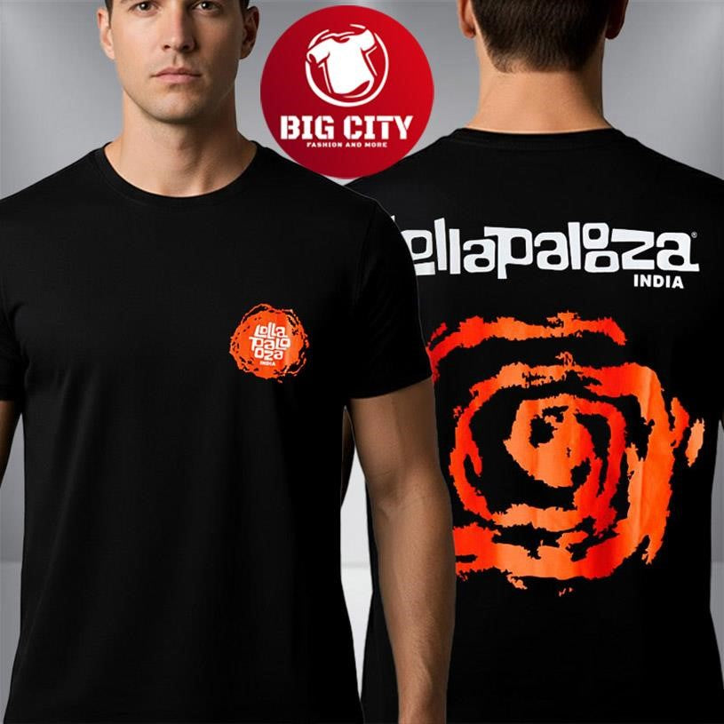Lollapalooza India 2026 Festival On January 24 25 2026 Logo Two Sided Shirt