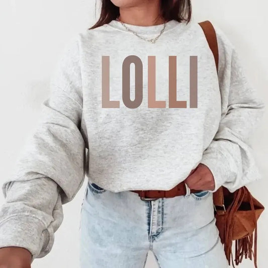 Lolli Gift for Grandma Sweatshirt, Lolli to Be, Grandmother Gift, Funny Shirt , Birthday Gift for Lolli, Mother's Day Hoodie