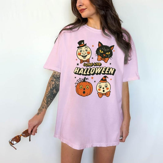 Long Live Halloween  - T-Shirt, Unisex T-Shirt, Funny Tee, Comfortable Shirt